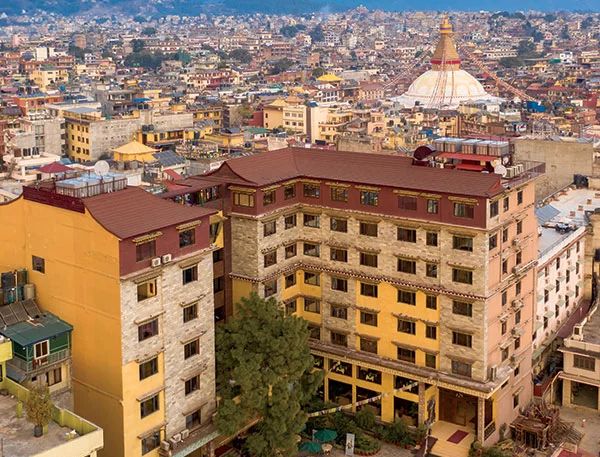 Hotel Tibet International in Boudha